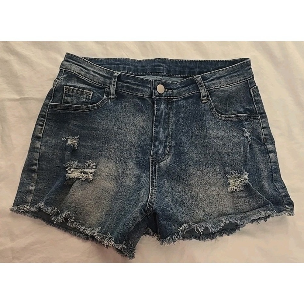 Women's Size Large Denim Cutoff Shorts